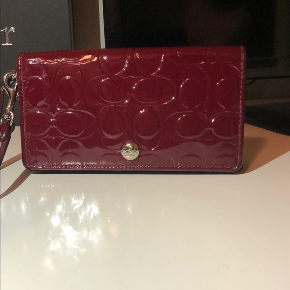 Coach Wristlet full size wallet